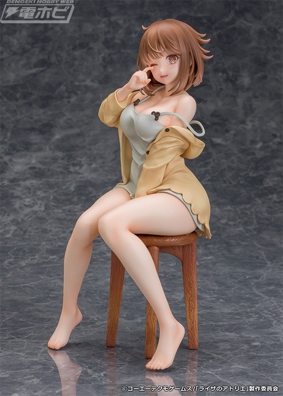 《莱莎的炼金工坊》莱莎新手办 睡眼惺忪的少女