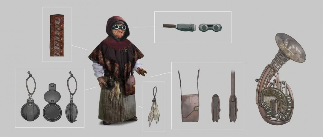 《星球大战：日蚀》概念图泄露 角色设计初窥