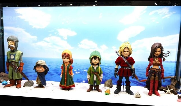 直接实物建模 《勇者斗恶龙7》重制版开发玩偶展会亮相