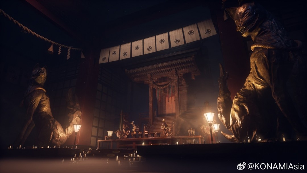 《寂静岭f》新截图 神秘而令人恐惧的暗之神殿