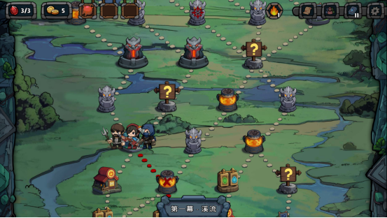 在回合制战棋中玩转元素反应！卡牌roguelike战棋游戏《黑夜轮回》试玩demo上线！