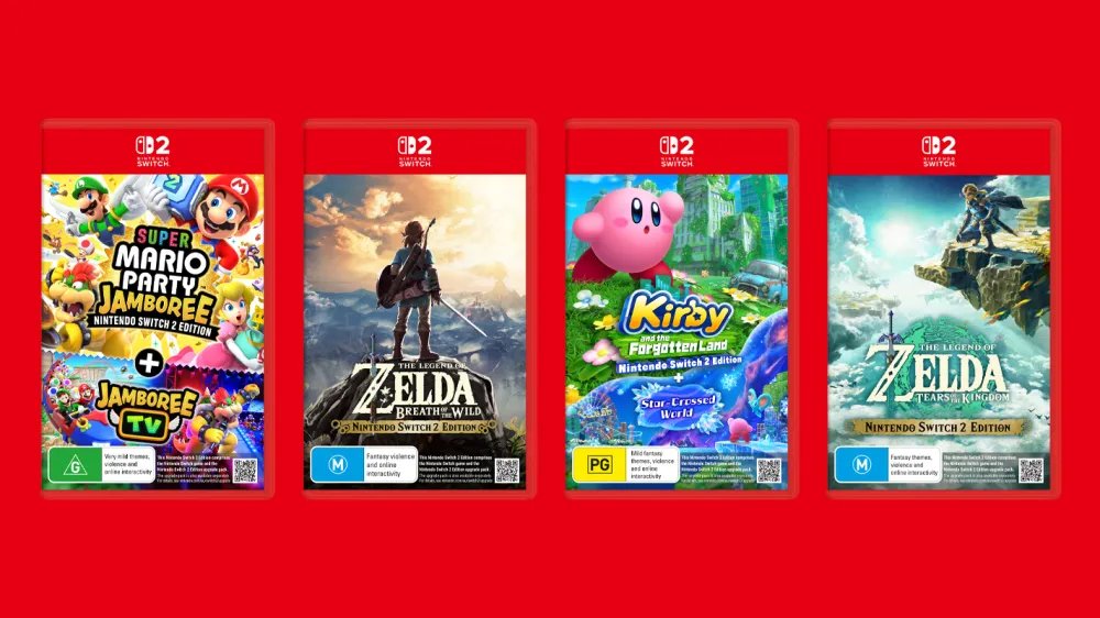 任天堂发言人确认第一方实体Switch2游戏不使用keycard