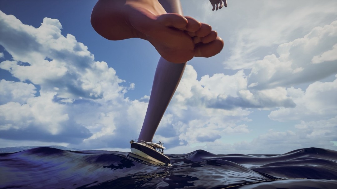 《女巨人游乐场》全新截图 性感女巨人狠狠踩人