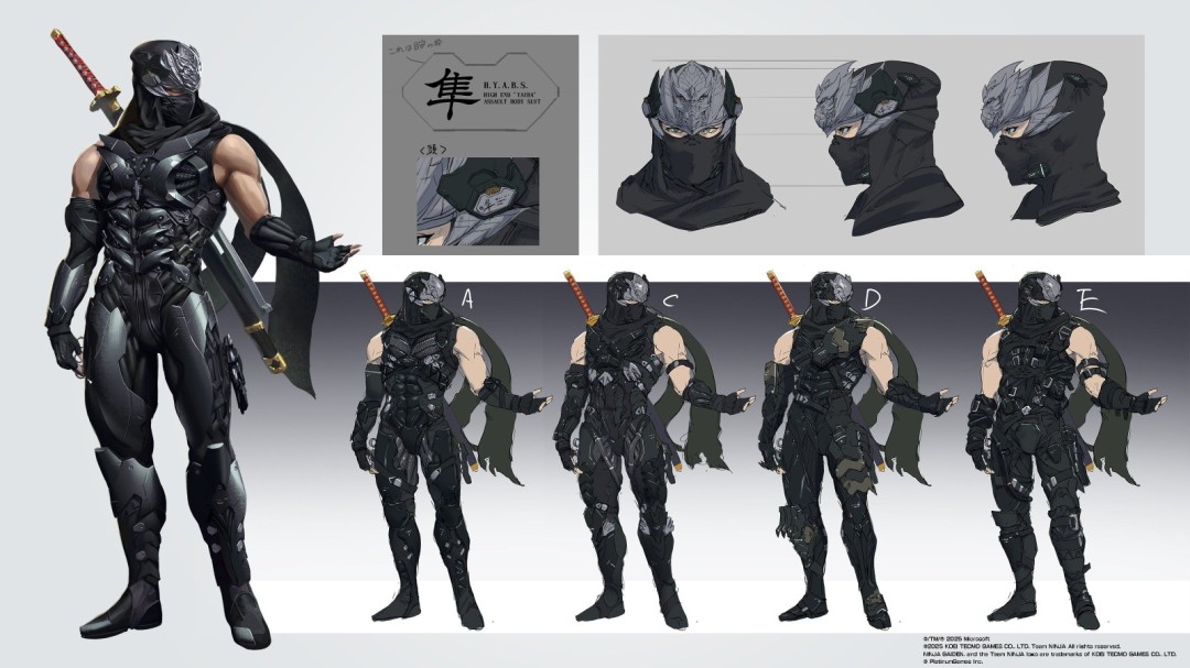 《忍者龙剑传4》Seori隼龙绫音艺术图 非常棒啊！