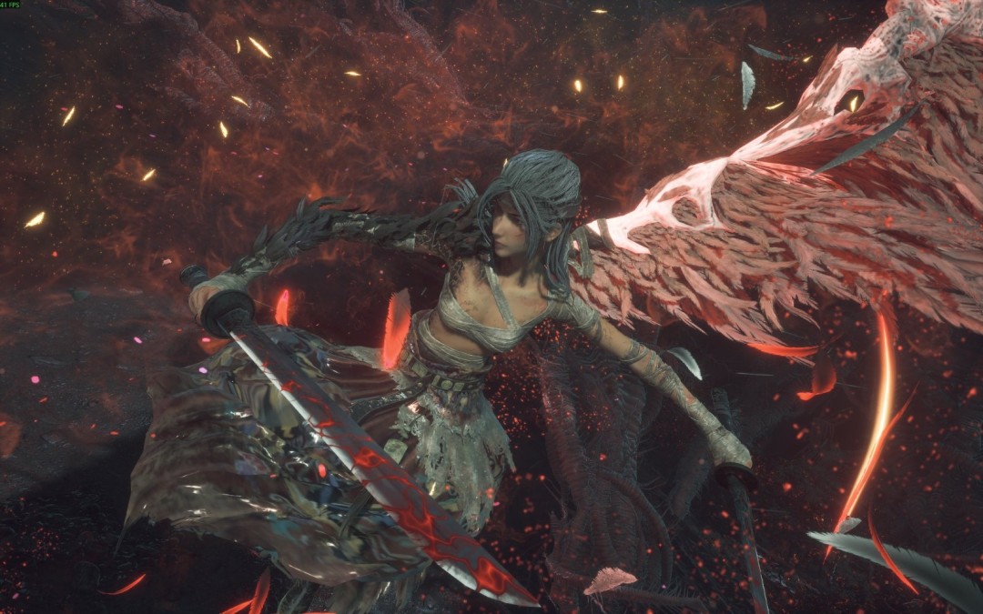 《明末》官推高强度转发玩家截图：场景唯美女主好看！