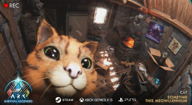 《方舟: 生存飞升》最新更新发布 可爱猫咪登场