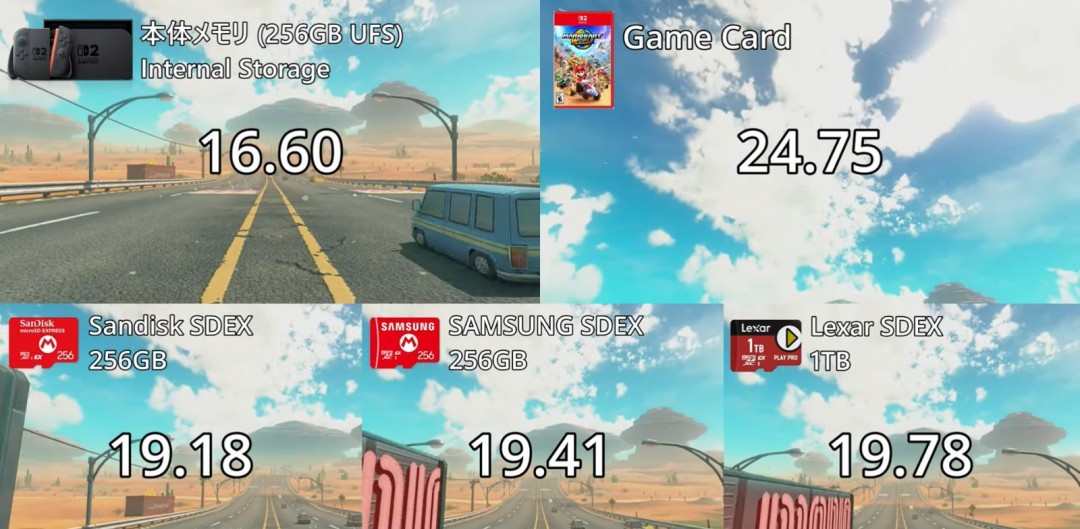 网友测试switch2加载速度 结果出乎意料