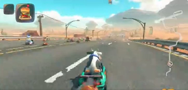 难以置信！ 在《马里奥赛车：世界》居然能看到牛在吃牛肉