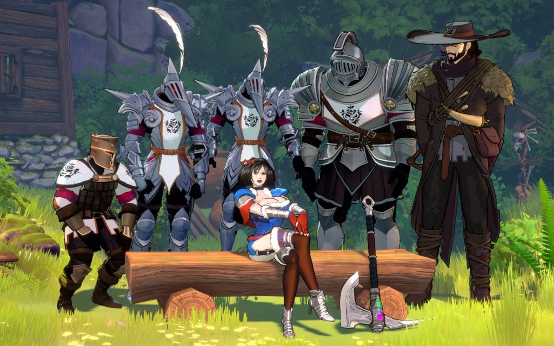 《Swords & Slippers》新截图 大雷公主背后站五人