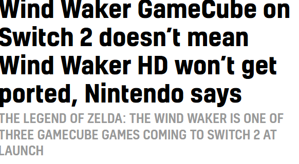 美任高管谈《塞尔达传说：风之杖》重制 不排除可能性