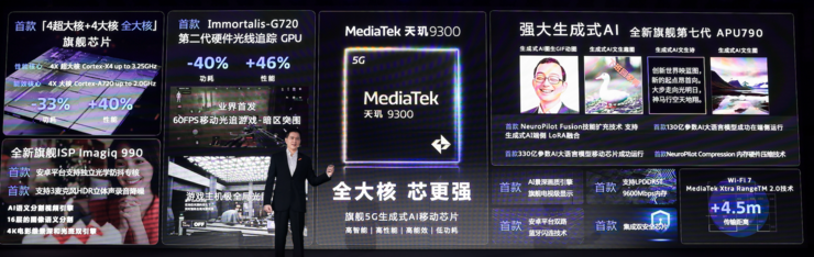 天玑9300勇闯全大核CPU、端侧大模型时代