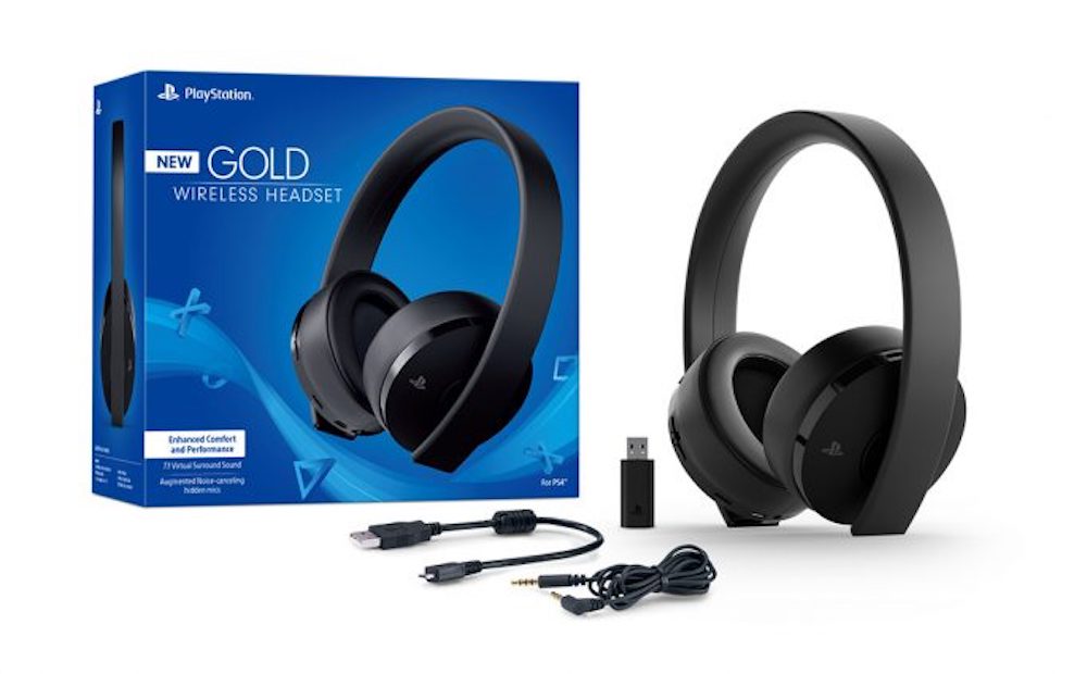 Sony Gold Wireless Headset