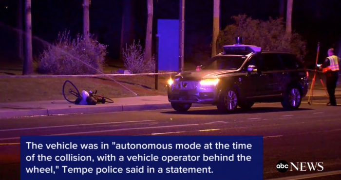 Uber 中止在亚利桑那州的自动驾驶车辆测验