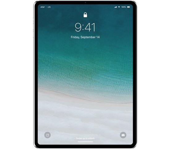 iPad iOS 12 Face ID
