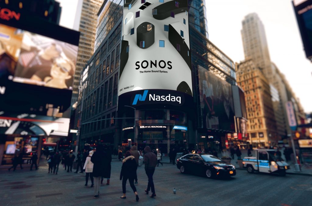 Sonos 今晚上市，偏从头规划了纳斯达克的钟声