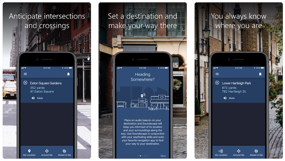 视觉妨碍人士 导航运用 Soundscape