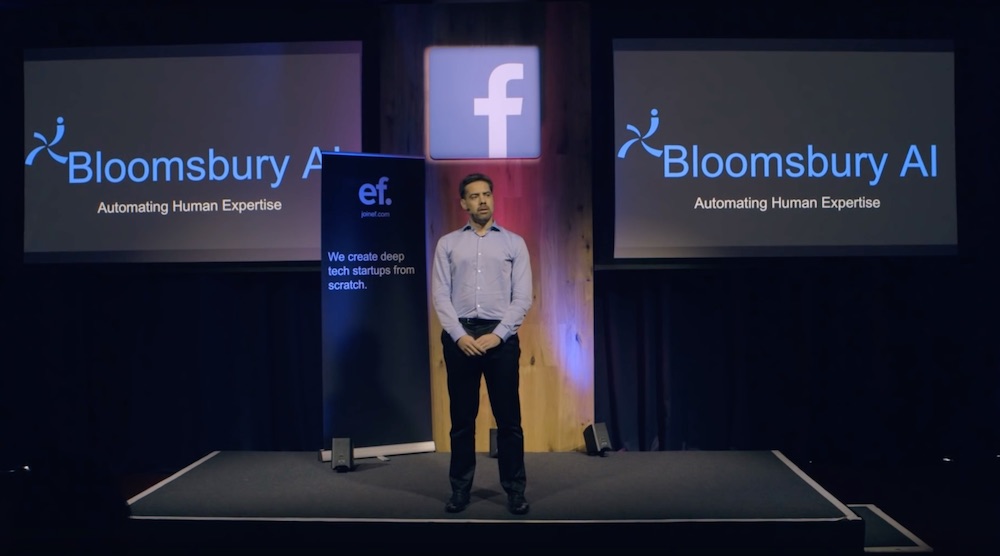 Facebook 承认收买伦敦草创公司 Bloomsbury AI