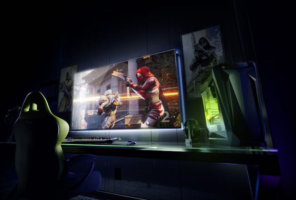 英伟达 G-Sync 65 英寸 4K HDR 120Hz 显示器