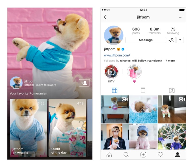 Instagram 推出长视频渠道 IGTV，支撑上传 1 小时时长视频