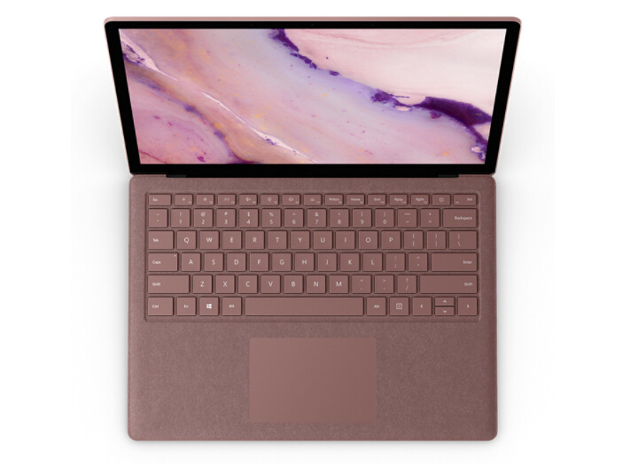 粉色版 Surface Laptop 2