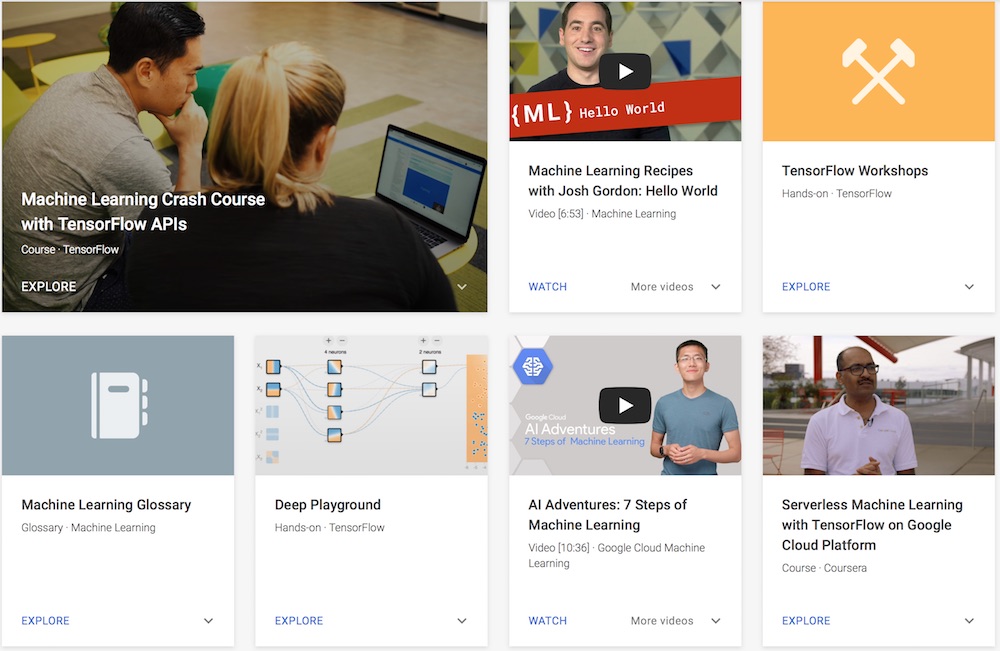 Learn with Google AI