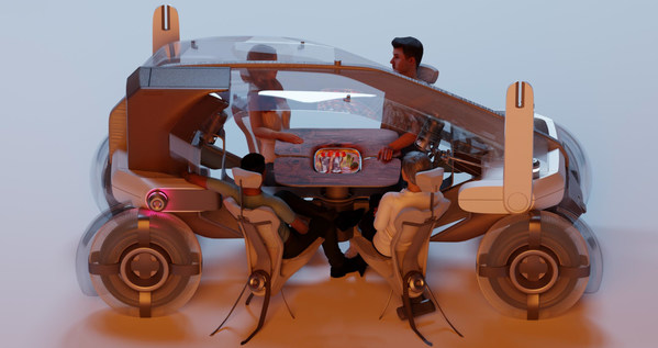 吉普车“比利”为来自皇家艺术学院的欧洲区入围选手本杰明·米勒的著作。